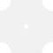 Ekena Millwork Haus Architectural Grade PVC Contemporary Ceiling Medallion, 32"OD x 3"ID x 10 1/2"C x 1"P CMP32HS-03000 - alternate 4